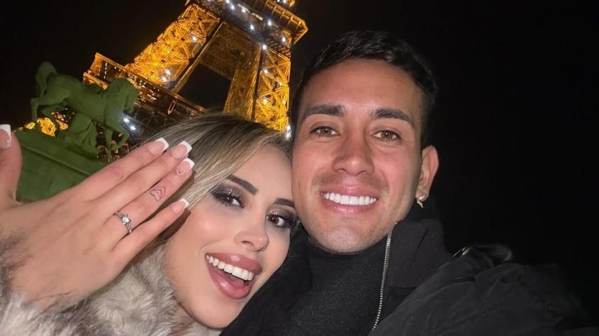 El rey de los románticos: Andrés Vilches pidió matrimonio a los pies de la Torre Eiffel