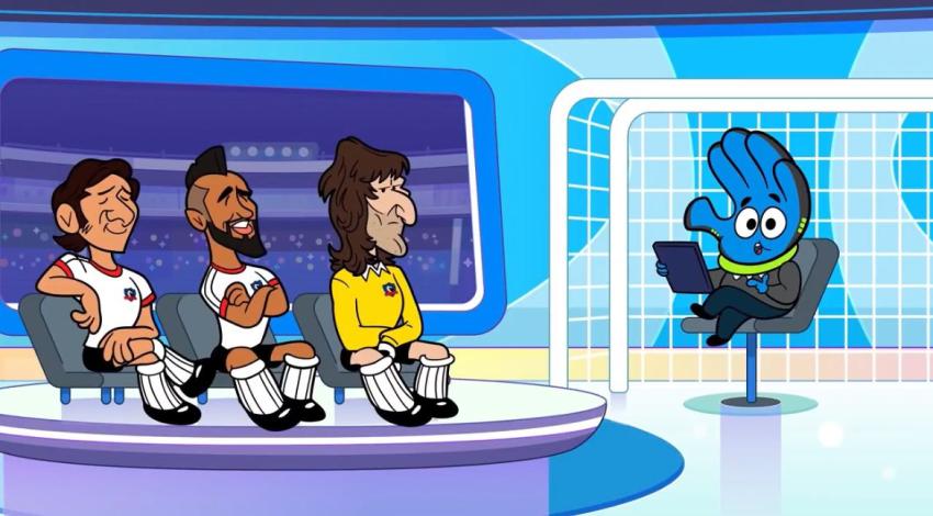 Con caricatura de Arturo Vidal: Conmebol sorprende con video de Colo Colo y su historia