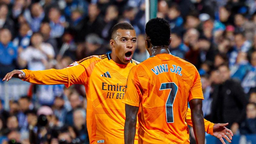 VIDEO GOLES | Real Madrid golea al Leganés con gol de Kylian Mbappé y le mete miedo al Barcelona