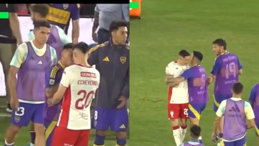 VIDEO | Revelan imágenes de como fue la pelea completa de Gary Medel y Rodrigo Echeverría en Argentina