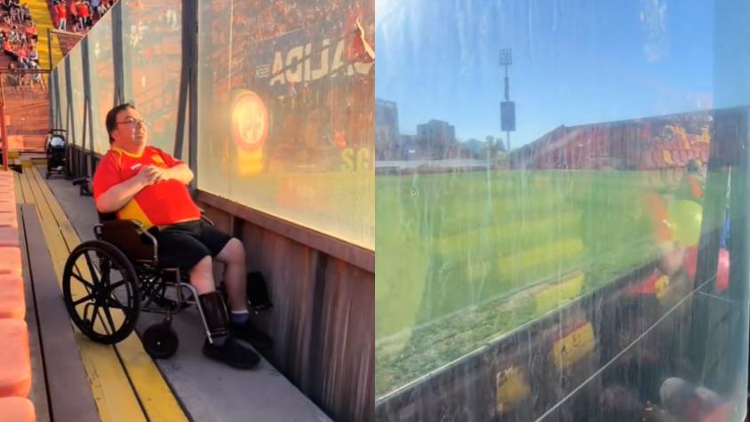 ¿Y la inclusión para cuándo? Hinchas de Unión Española denuncian discriminación en el Estadio Santa Laura