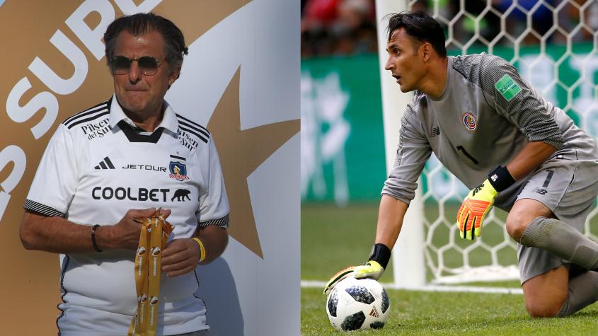 “Está Keylor Navas”: Aníbal Mosa revela candidatos para reemplazar a Brayan Cortés en Colo Colo