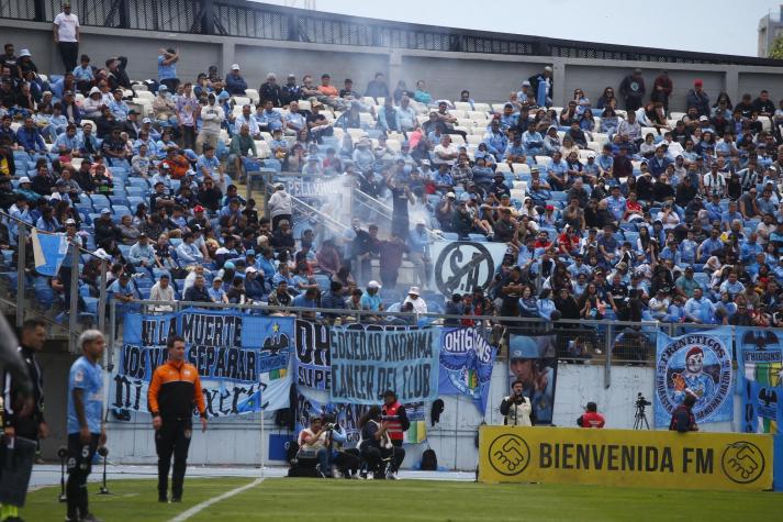 Más de 2 mil hinchas de O'Higgins son castigados por incidentes en la última fecha del torneo