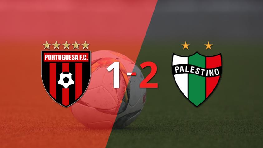 Palestino ganó en la ida  y queda con ventaja