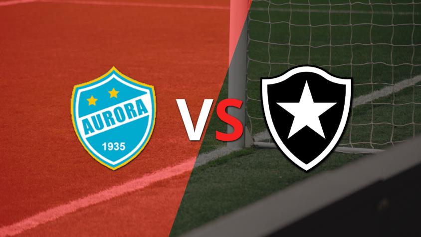 Aurora pudo empatar el partido frente a Botafogo