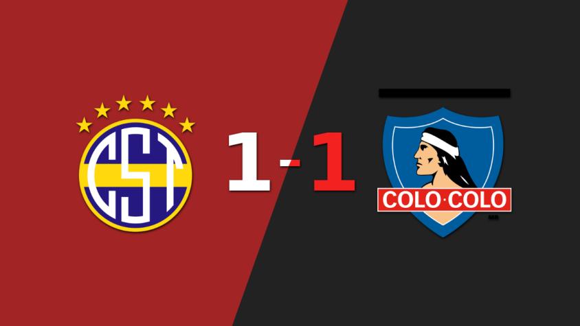 Trinidense y Colo Colo empataron 1 a 1 en el encuentro de ida