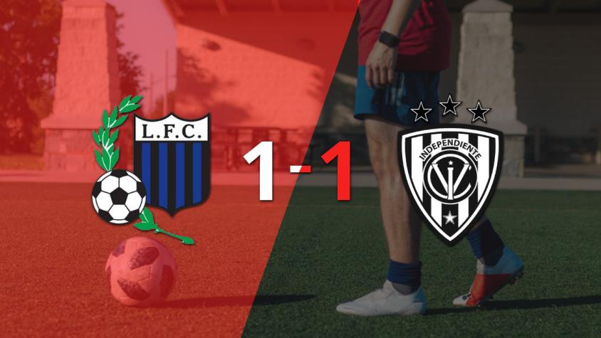 Liverpool (U) e Independiente del Valle se reparten los puntos y empatan 1-1