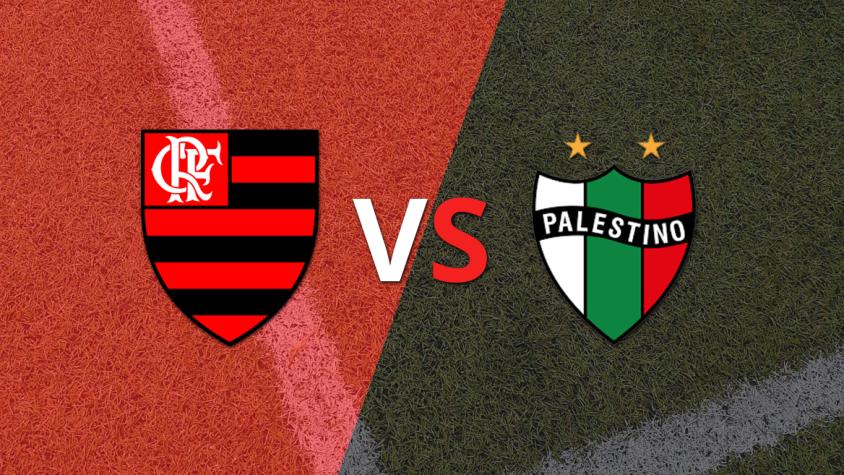 Flamengo anota y pasa a superar por 2-0 a Palestino