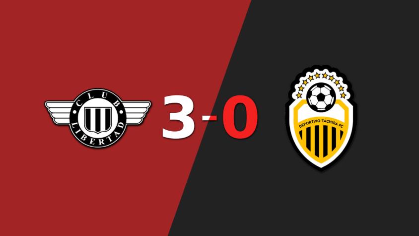 Goleada de Libertad 3 a 0 sobre Táchira