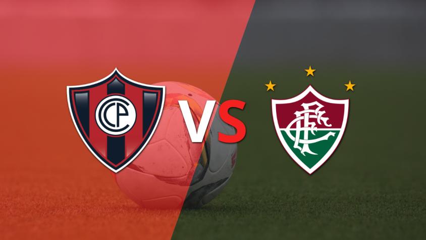 Empate a 0 en el comienzo del segundo tiempo entre Cerro Porteño y Fluminense