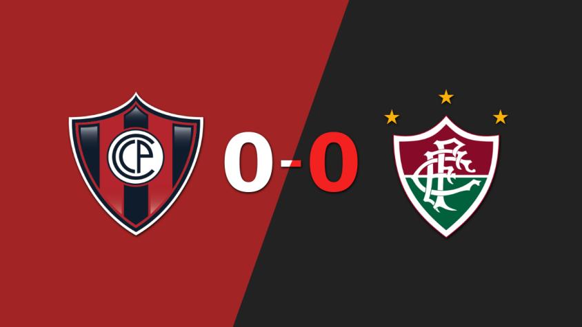 Cero a cero terminó el partido entre Cerro Porteño y Fluminense