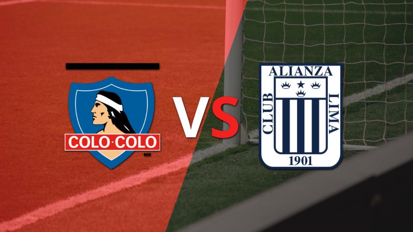 Arranca el segundo tiempo sin goles entre Colo Colo y Alianza Lima