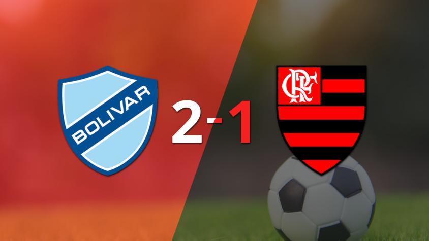 Con la mínima diferencia, Bolívar venció a Flamengo por 2 a 1
