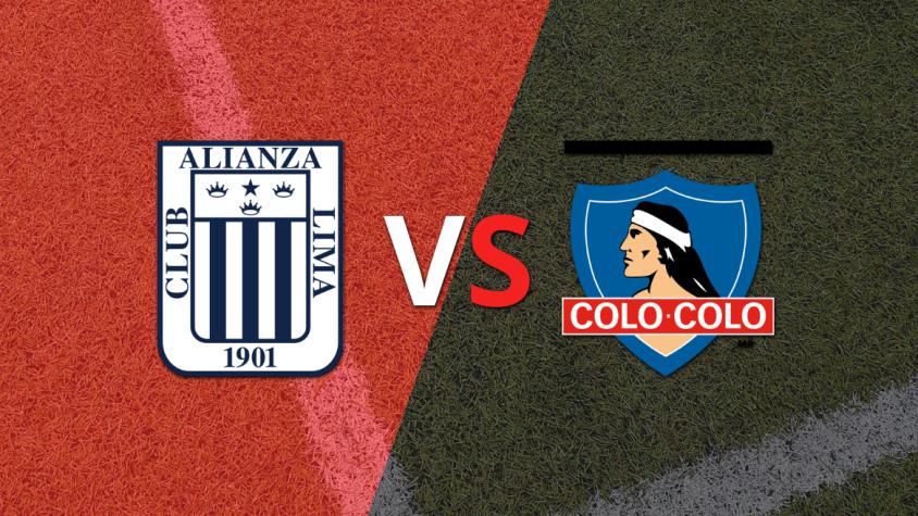 Inicia el partido entre Alianza Lima y Colo Colo