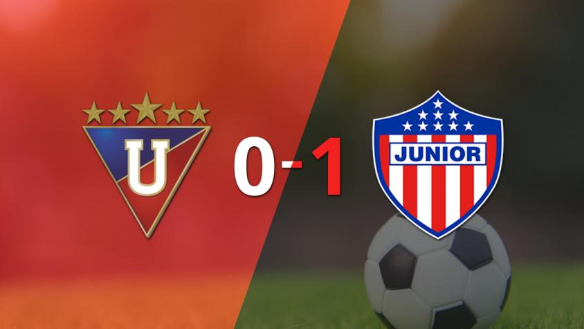 Junior logró la victoria por 1 a 0 ante Liga de Quito