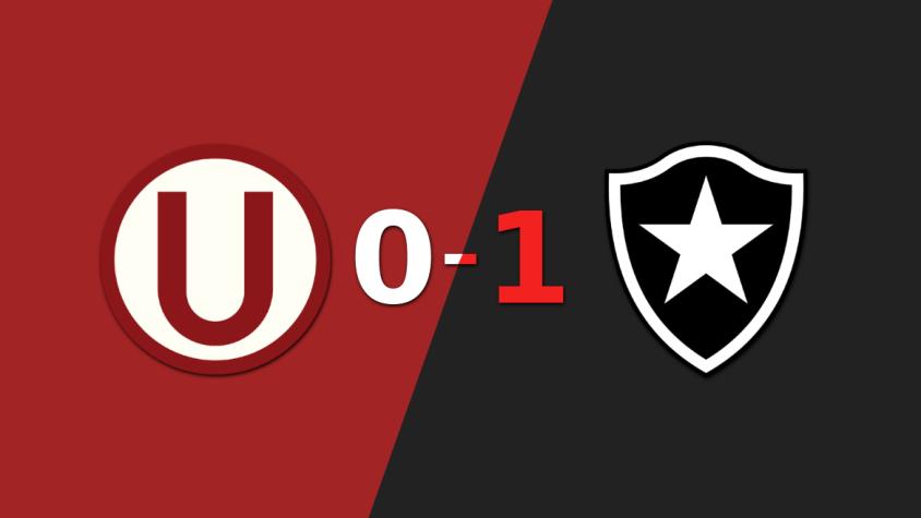 A Botafogo no le sobró nada, pero venció a Universitario por 1 a 0