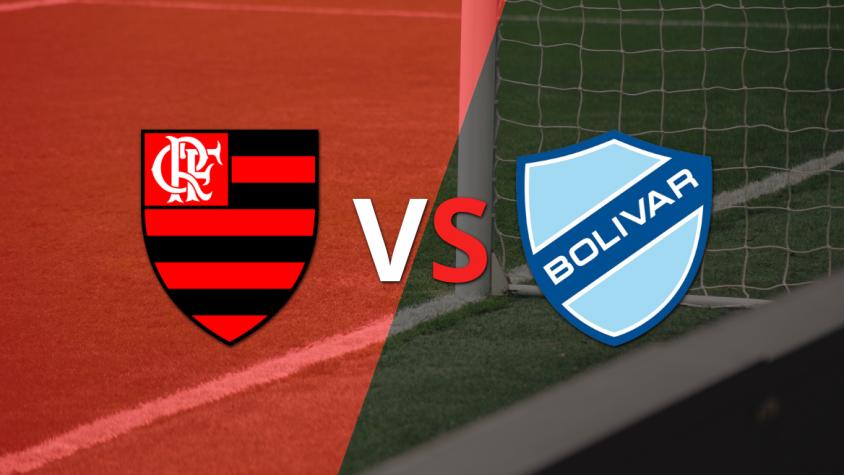 Flamengo se adelanta 1 a 0 frente a Bolívar