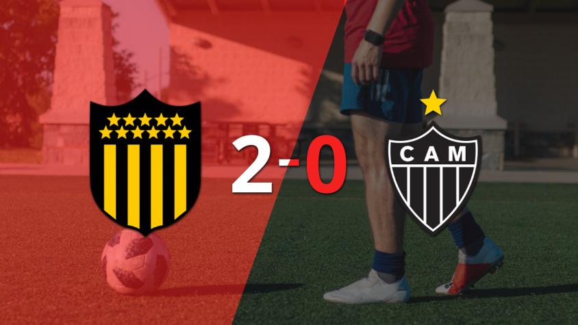 Sólido triunfo de Peñarol por 2-0 frente a Atlético Mineiro