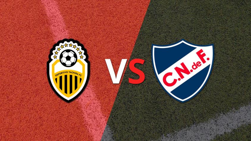 Sin goles, termina el primer tiempo entre Nacional y Táchira