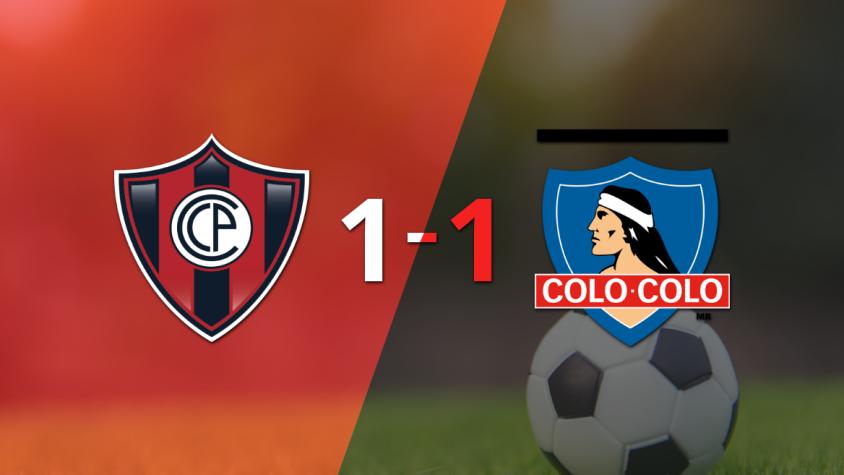 Empate a uno entre Cerro Porteño y Colo Colo