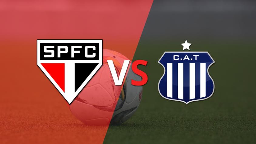 Victoria parcial 2 a 0 de São Paulo sobre Talleres