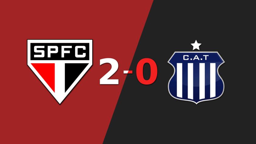 São Paulo le ganó con claridad a Talleres por 2 a 0