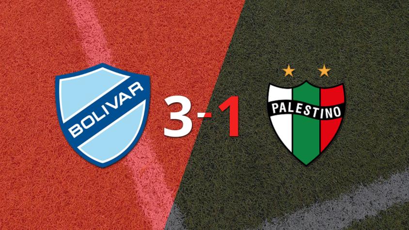 Bolívar superó a Palestino con dos tantos de Francisco da Costa