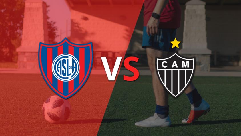 Atlético Mineiro igualó el juego ante San Lorenzo