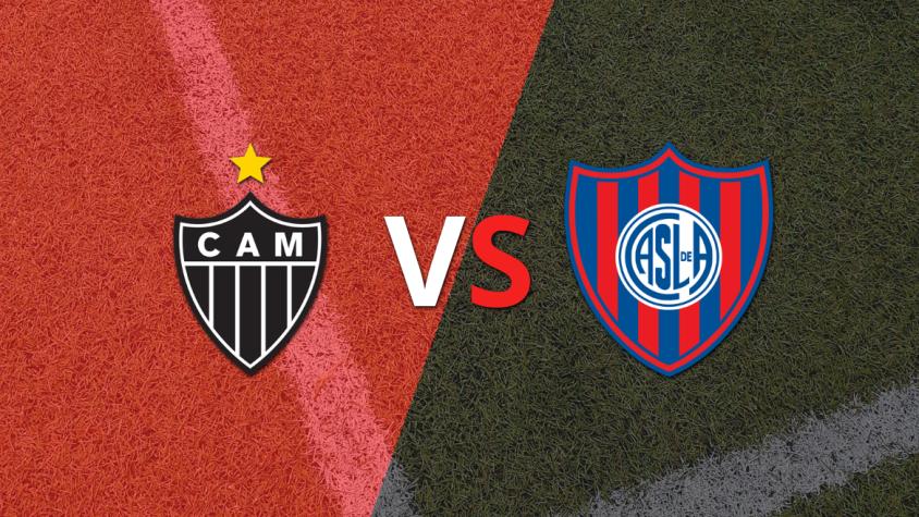 Atlético Mineiro y San Lorenzo se miden por la llave 1