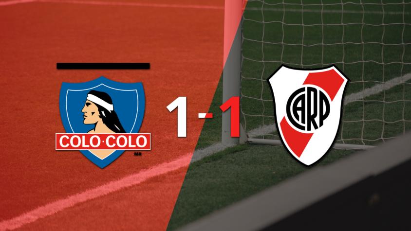 River Plate empata con Colo Colo y la instancia se define a la vuelta