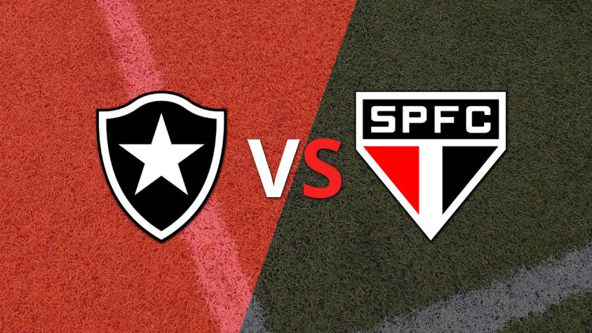 Inicia el partido entre Botafogo y São Paulo