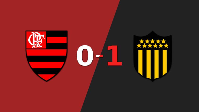 Peñarol venció a Flamengo en el duelo de ida