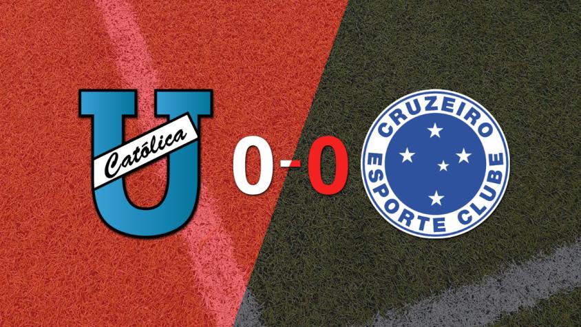 U. Católica (E) y Cruzeiro no se sacaron ventaja y terminaron sin goles