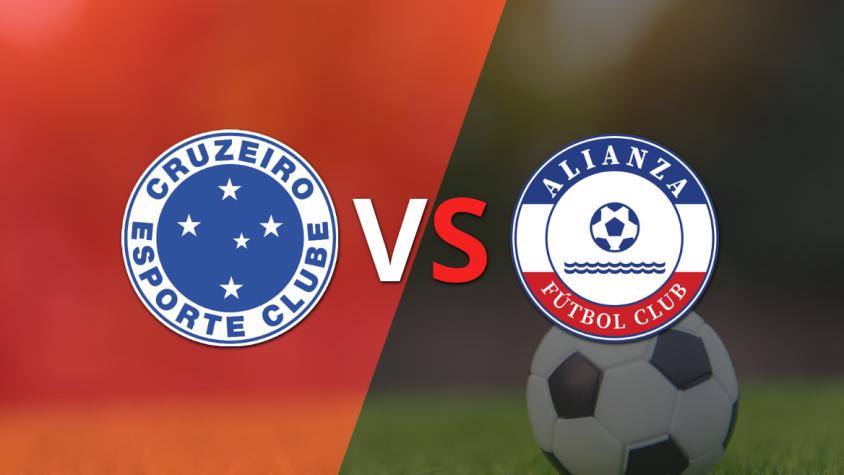 Alianza FC se puso a tiro y le empató el partido a Cruzeiro