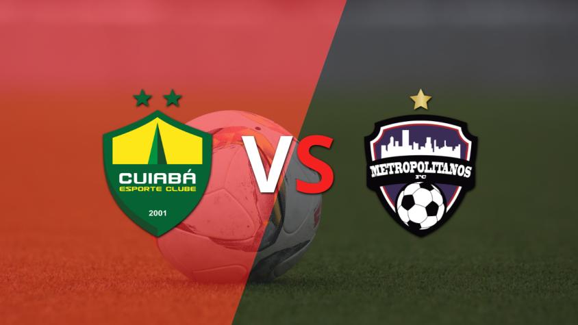 Arranca el partido entre Cuiabá vs Metropolitanos