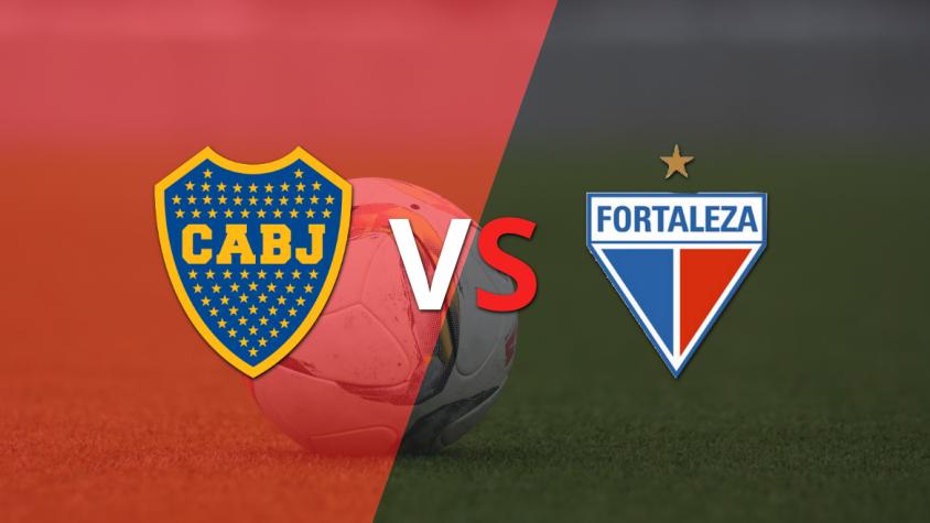 Arranca el partido entre Boca Juniors vs Fortaleza