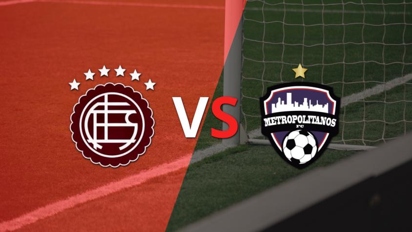 Lanús es superior a Metropolitanos y lo vence por 5-0