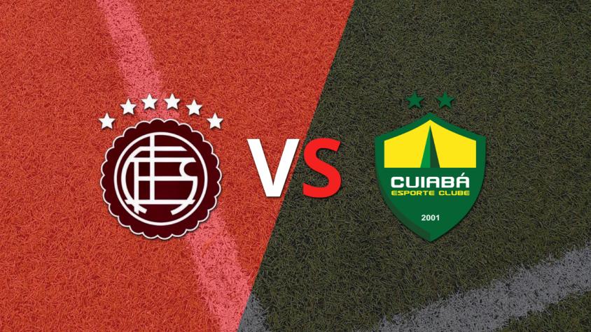 Cuiabá pasa a ganar 1-0 a Lanús