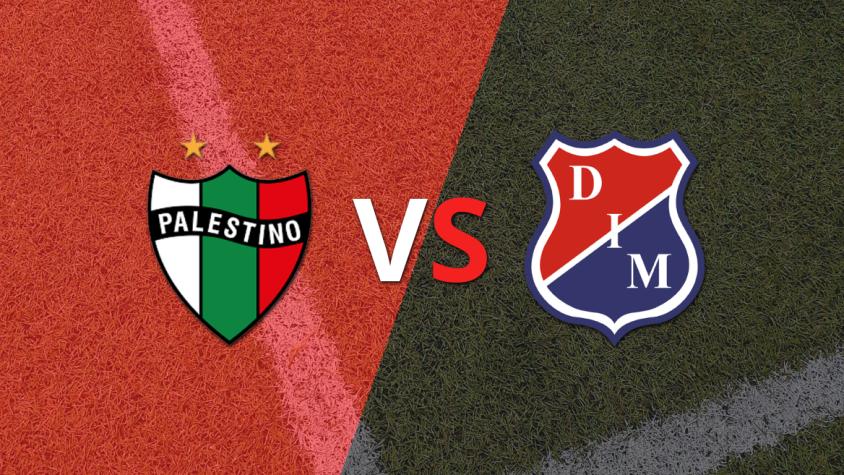 Palestino se enfrenta ante la visita Independiente Medellín por la llave 7