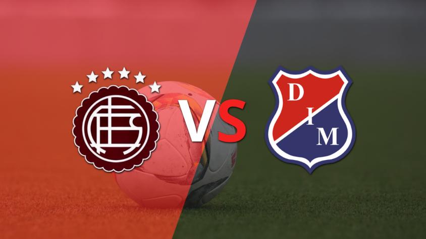 Arranca el partido entre Lanús vs Independiente Medellín