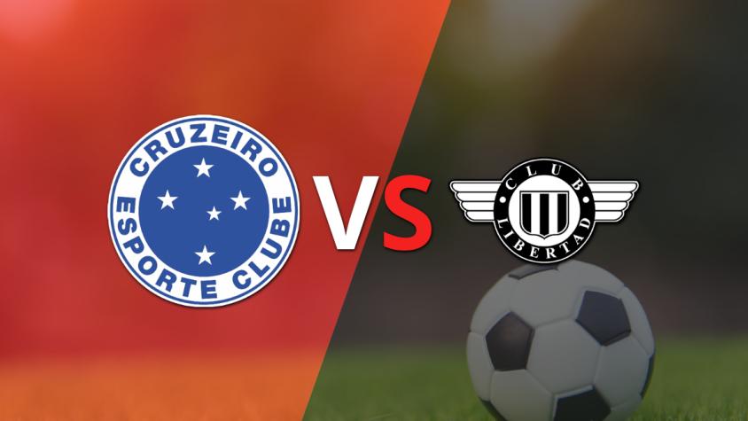 Libertad  y Cruzeiro igualan 1 a 1