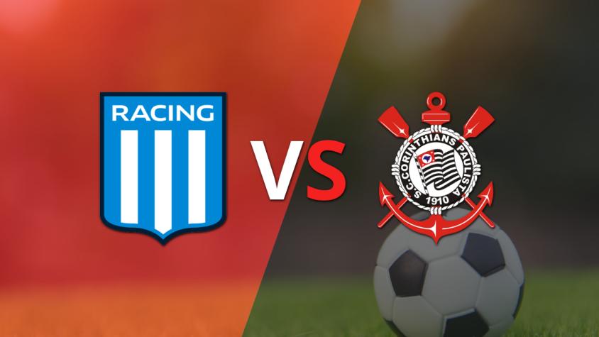 Racing Club está venciendo 2-1 a Corinthians en el estadio el Cilindro