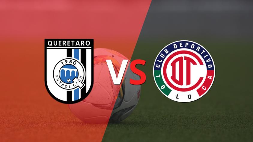 Querétaro y Toluca FC abren el torneo disputando este primer juego