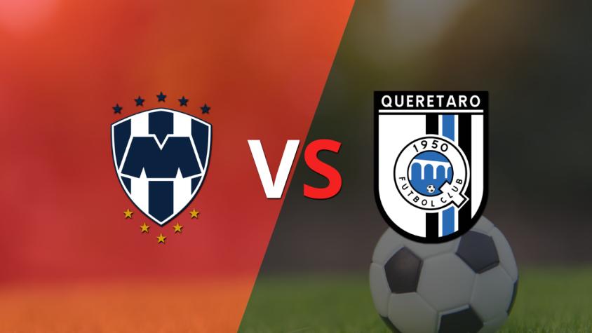 Querétaro  y CF Monterrey igualan 1 a 1