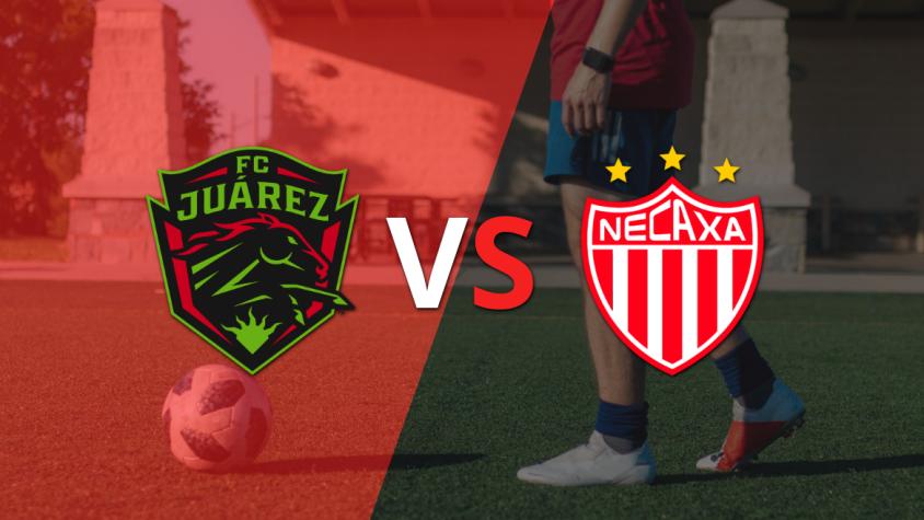 Con un empate entre FC Juárez y Necaxa empieza el segundo tiempo del juego