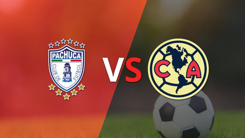 Club América  y Pachuca igualan 1 a 1