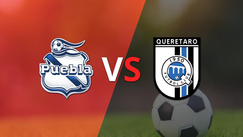 Querétaro le está ganando a Puebla en el estadio Cuauhtémoc