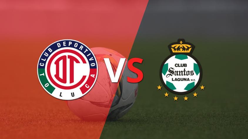 Toluca FC gana por la mínima a Santos Laguna en Nemesio Díez