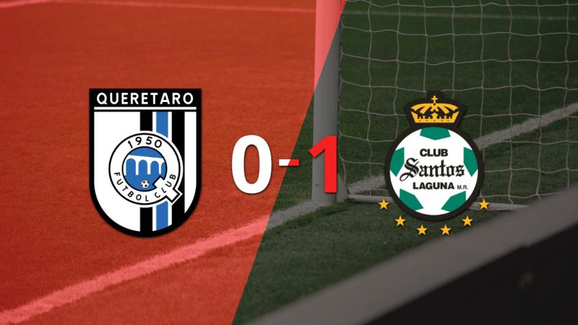 Querétaro sufrió una derrota por 1-0 ante Santos Laguna con el gol de Harold Preciado