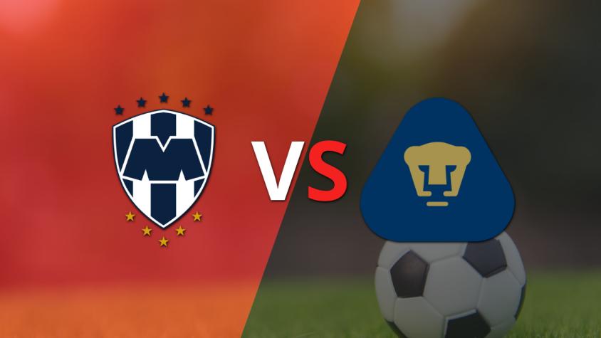 CF Monterrey le gana a 2 a 0 a Pumas UNAM